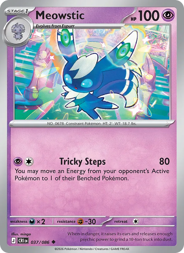 Meowstic, Chaos Rising No. 037