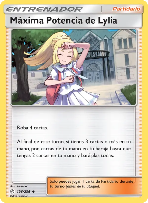 Máxima Potencia de Lylia, Eclipse Cósmico Nº 196