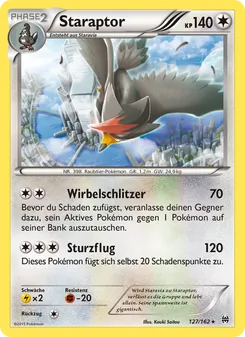 Staraptor, TURBOstart No. 127 Normal
