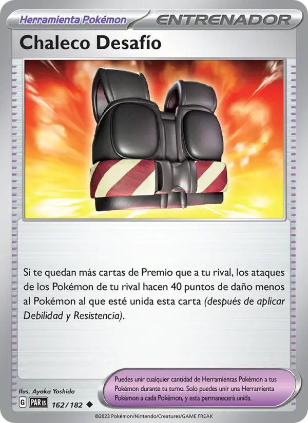 Chaleco Desafío, Brecha Paradójica Nº 162