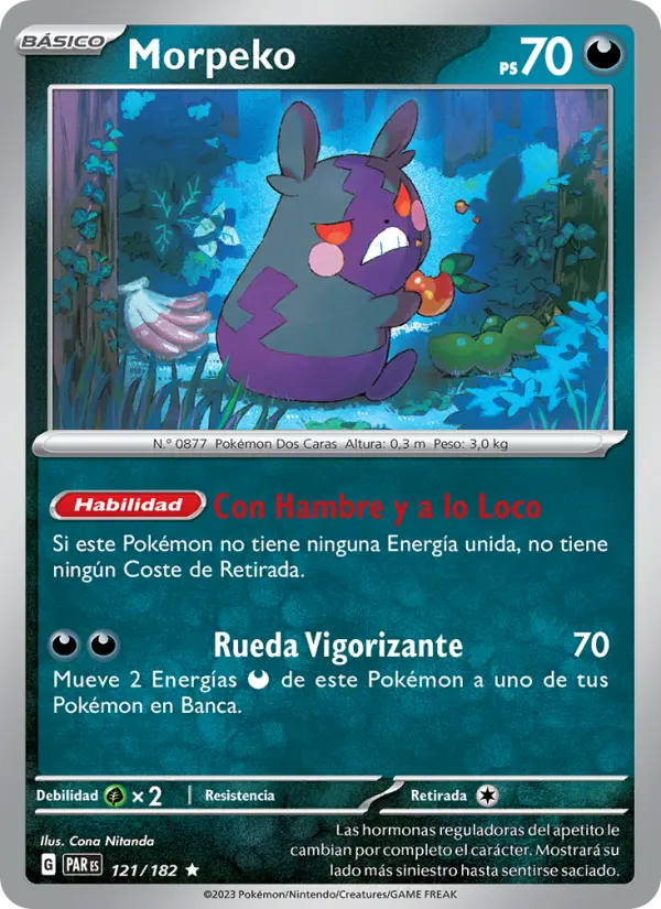 Morpeko, Brecha Paradójica No. 121