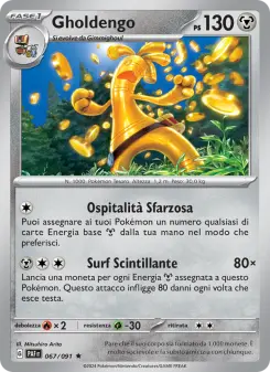 Gholdengo, Destino di Paldea Nº 067 Holo