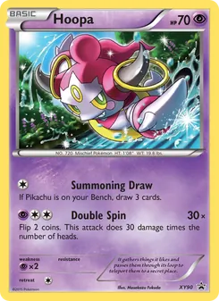 Hoopa, XY Black Star Promos Nº XY90 Normal