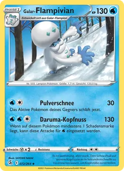 Galar-Flampivian, Fusions Angriff Nº 72 Normal
