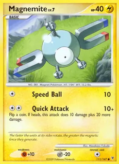Magnemite, Supreme Victors No. 111 Holo