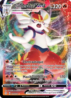 Cinderace VMAX, Destinos Brillantes No. 19 Holo