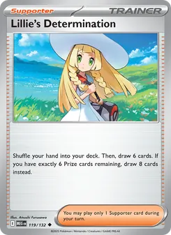 Lillie's Determination, Mega Evolution Nº 119 Normal