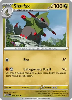 Sharfax, Schwarze Blitze No. 069 Normal