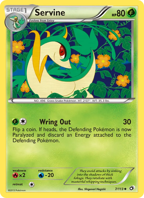 Servine, Legendary Treasures No. 7