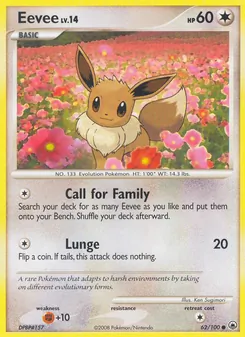 Eevee, Majestic Dawn Nº 62 Normal