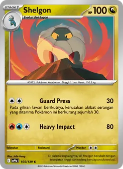 Shelgon, Ikatan Takdir No. 105 Normal