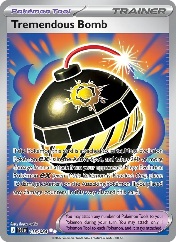 Tremendous Bomb, Pitch Black Nº 113