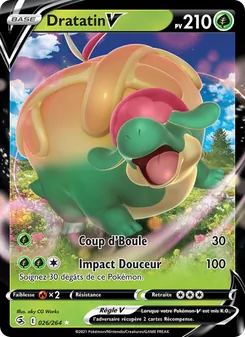 Dratatin V, Poing de Fusion No. 26 Holo
