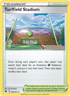 Turffield Stadium, Champion's Path No. 68 Normal