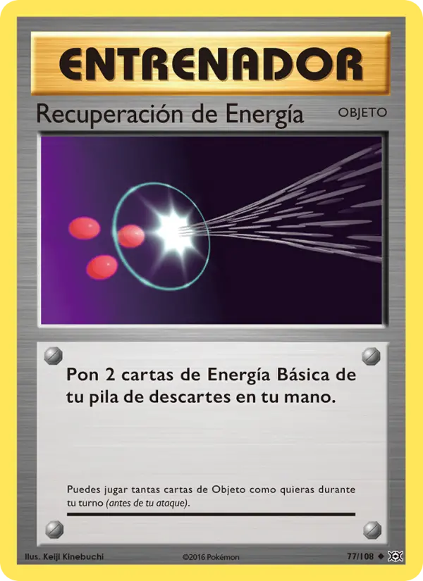 Recuperación de Energía, Evoluciones Nº 77