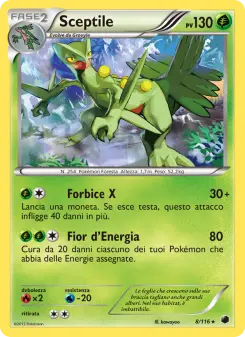 Sceptile, Glaciazione Plasma No. 8 Normal