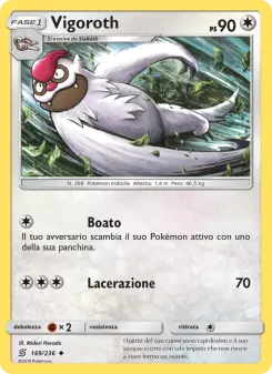 Vigoroth, Sintonia Mentale No. 169 Normal