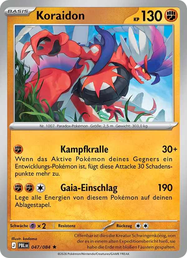 Koraidon, Dunkelnacht No. 047