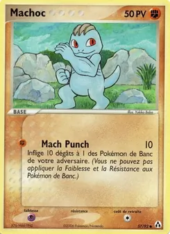 Machoc, EX Créateurs de légendes No. 57 Normal