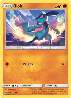 Riolu, Mentes Unidas No. 116 Normal