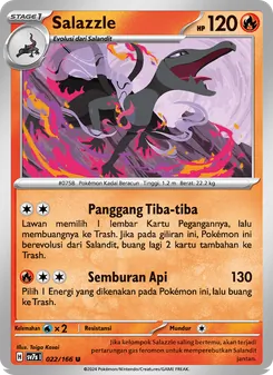 Salazzle, Bimbingan Rasi No. 022 Normal