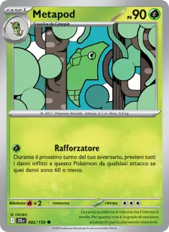 Metapod, Avventure Insieme No. 002 Normal
