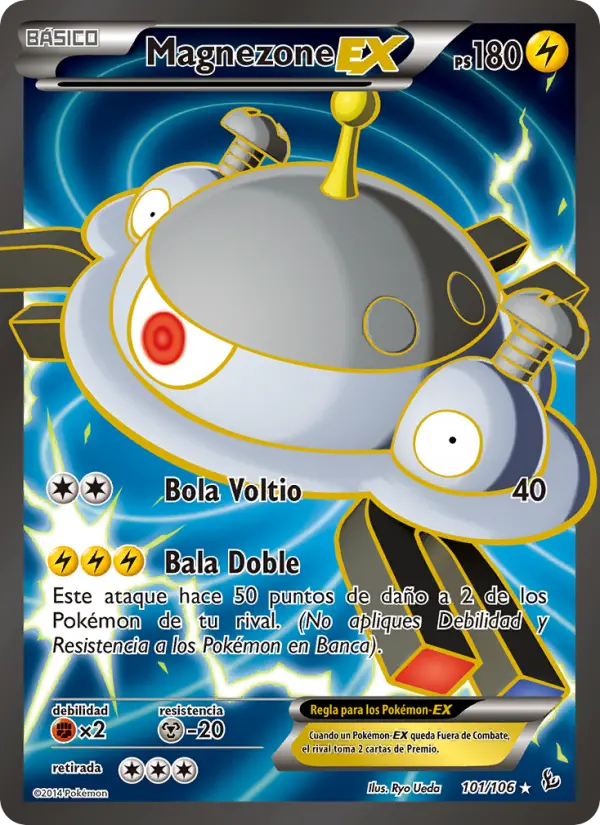 Magnezone EX, Destellos de Fuego No. 101