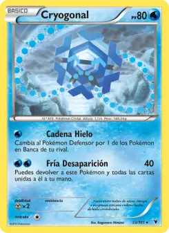 Cryogonal, Nobles Victorias No. 33 Normal