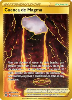 Cuenca de Magma, Astros Brillantes Nº 185 Holo