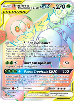 Brindibou et Noadkoko d’Alola GX, Harmonie des Esprits No. 237 Normal
