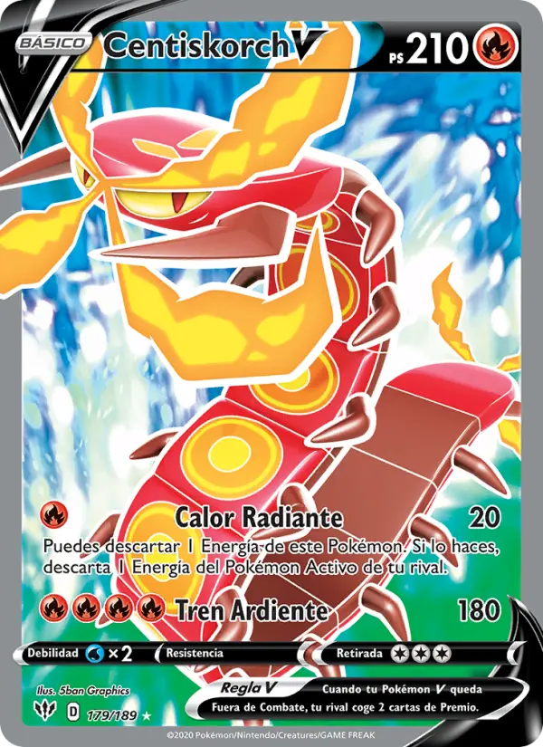 Centiskorch V, Oscuridad Incandescente No. 179