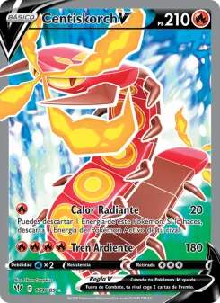 Centiskorch V, Oscuridad Incandescente No. 179 Holo