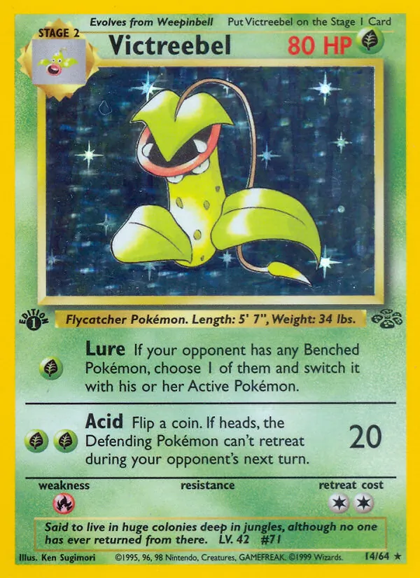Victreebel, Jungle Nº 14