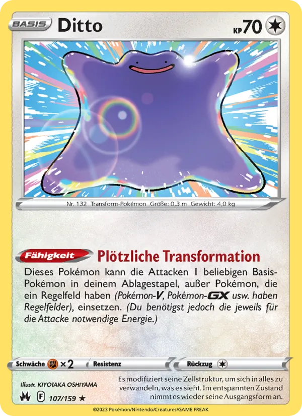 Ditto, Zenit der Könige No. 107