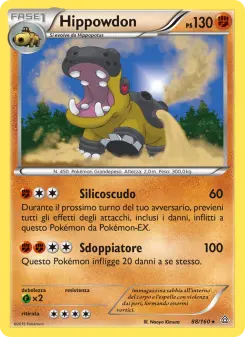 Hippowdon, Scontro Primordiale Nº 88 Normal