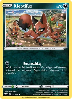 Kleptifux, Flammende Finsternis Nº 112 Normal