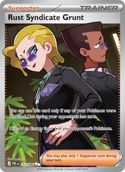 Rust Syndicate Grunt, Pitch Black Nº 112 Holo
