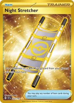 Night Stretcher, Surging Sparks Nº 251 Holo