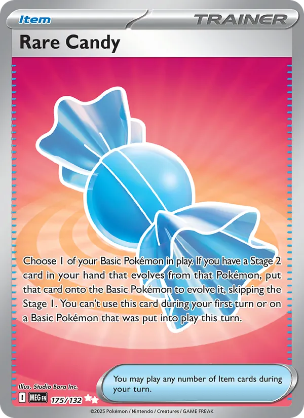 Rare Candy, Mega Evolution Nº 175