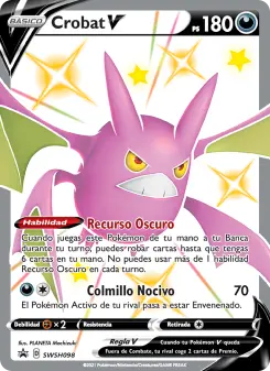 Crobat V, Cartas de promoción ESES No. SWSH098 Holo