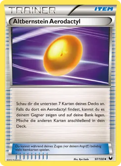 Altbernstein Aerodactyl, Erfoscher der Finsternis Nº 97 Normal