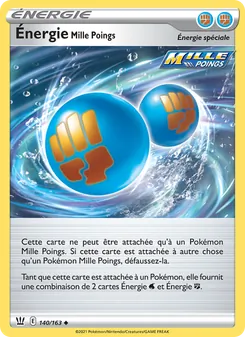 Énergie Mille Poings, Styles de combat No. 140 Normal