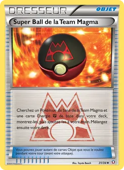 Super Ball de la Team Magma, Double Danger No. 31 Normal