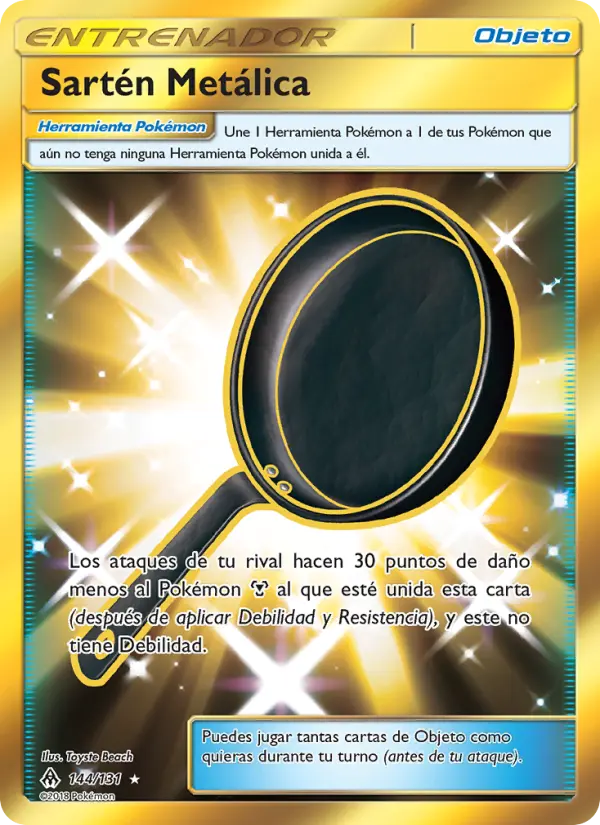 Sartén Metálica, Luz Prohibida Nº 144