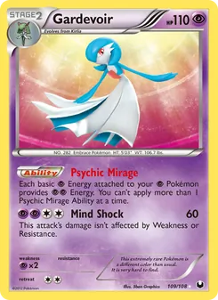 Gardevoir, Dark Explorers No. 109 Normal