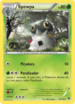Spewpa, XY No. 16 Normal