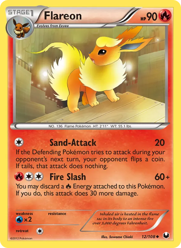 Flareon, Dark Explorers No. 12