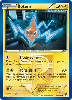 Rotom, Plasma Storm No. 49 Normal