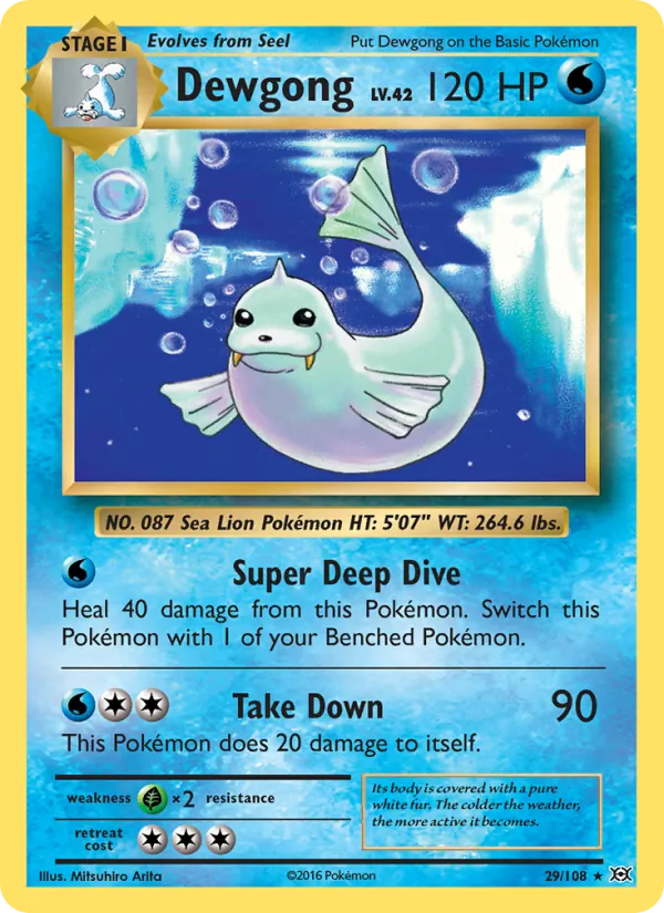 Dewgong, Evolutions Nº 29