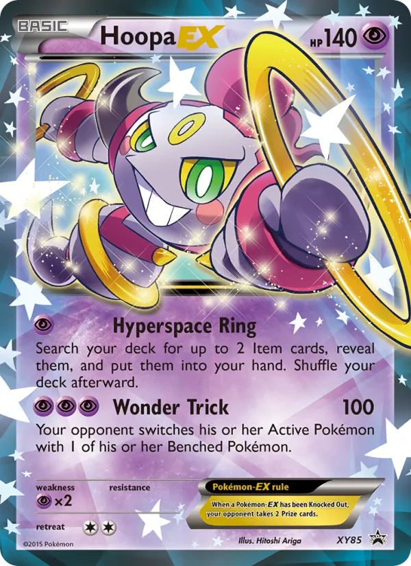 Hoopa EX, XY Black Star Promos No. XY85